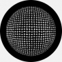Гобо металлические Rosco Breakups 78445 Grid Sphere чёрный — купить в Москве в интернет-магазине Snabimport